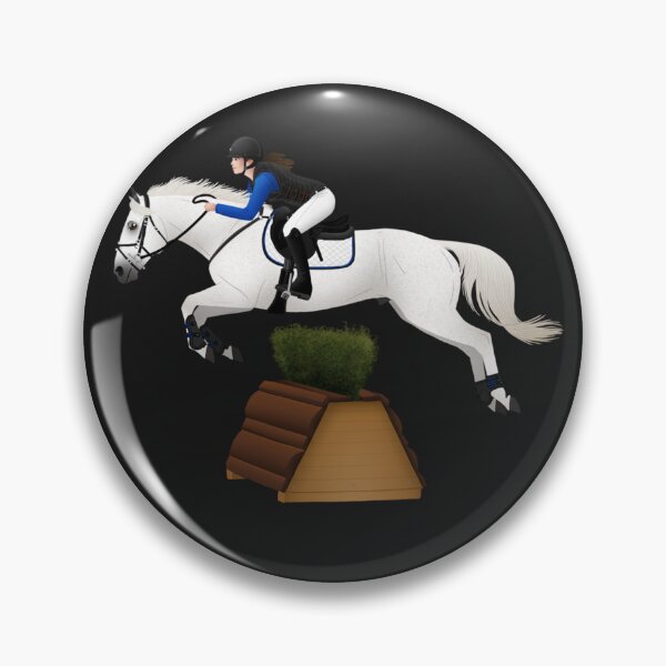 Item preview, Grey Quart Horse Eventer - Equine Rampaige  designed and sold by IngeKirchner.