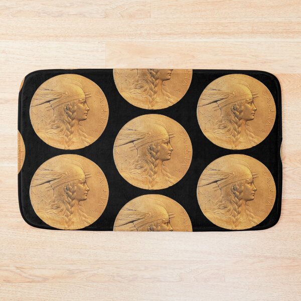 Item preview, GALLIA - Vintage French Bronze Medal designed and sold by boltjesdesign.
