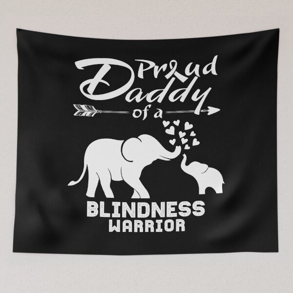 Item preview, Proud Daddy Of A Blindness Warrior designed and sold by Hatjar.