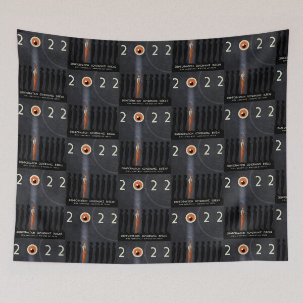 Item preview, 2022 Disinformation Governance Bureau • Nina Jankowicz, Minister of Truth designed and sold by amuseXpress.
