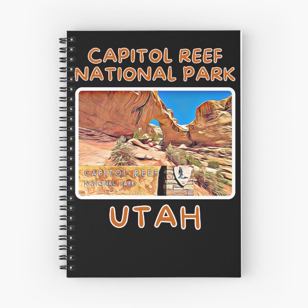 Item preview, Capitol Reef National Park Utah  designed and sold by MojaveTradePost.