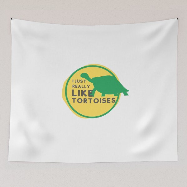 Item preview, I JUST REALLY LIKE TORTOISES - Cute design for tortoises lovers designed and sold by OpenCloset.