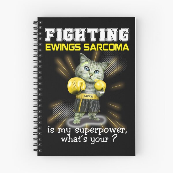 Item preview, Funny Cat Fighting Ewings Sarcoma Is My Superpower What's Your designed and sold by Kohend.