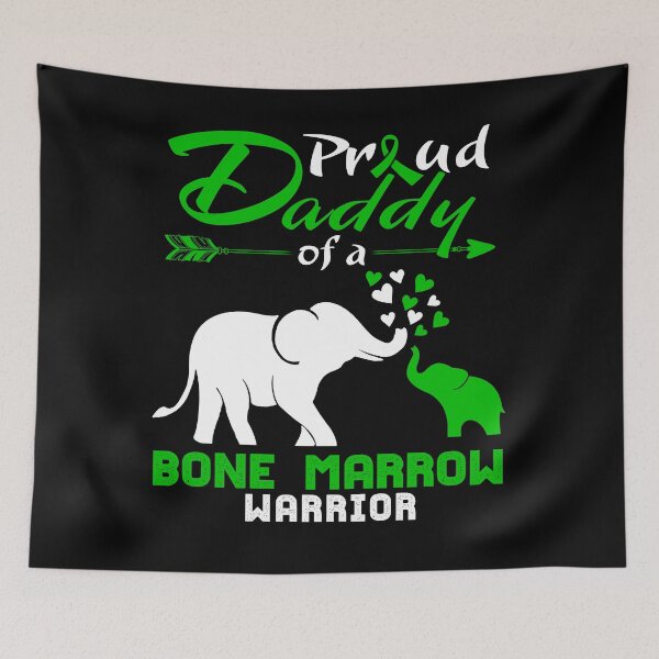 Item preview, Proud Daddy Of A Bone Marrow Warrior designed and sold by Hatjar.