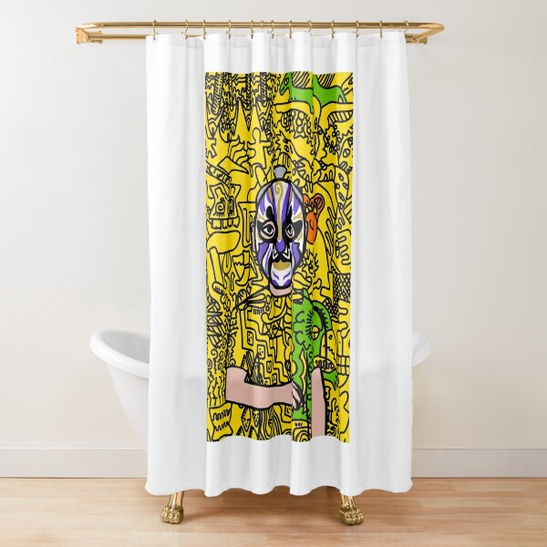 Rick and Morty Naked Shower Shirt
