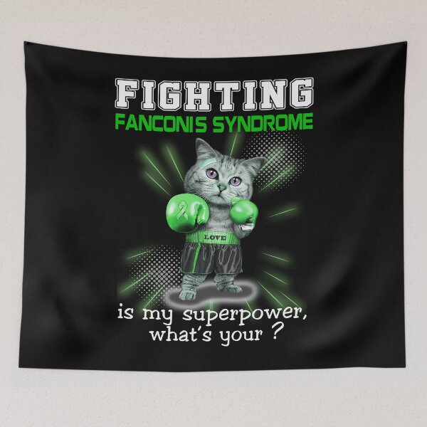 Item preview, Funny Cat Fighting Fanconi's Syndrome Is My Superpower What's Your designed and sold by Kohend.