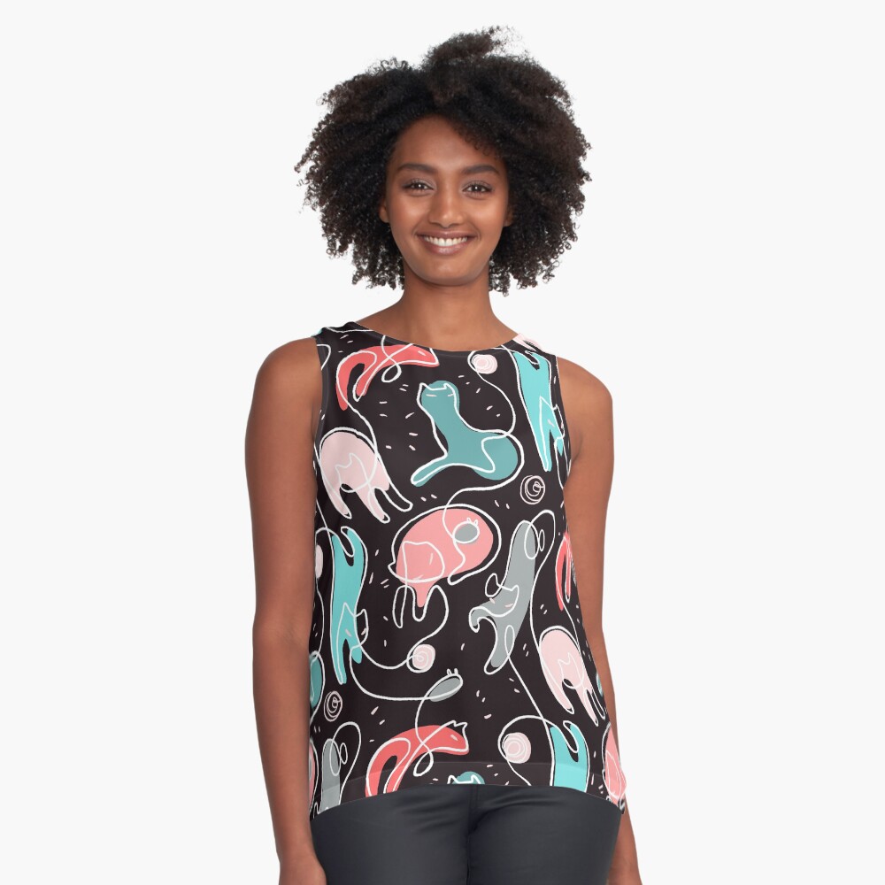 Item preview, Sleeveless Top designed and sold by kookylane.