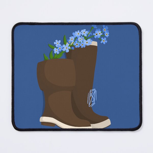 Item preview, Rain Boots Forget Me Not  designed and sold by Krystal  Thomas.
