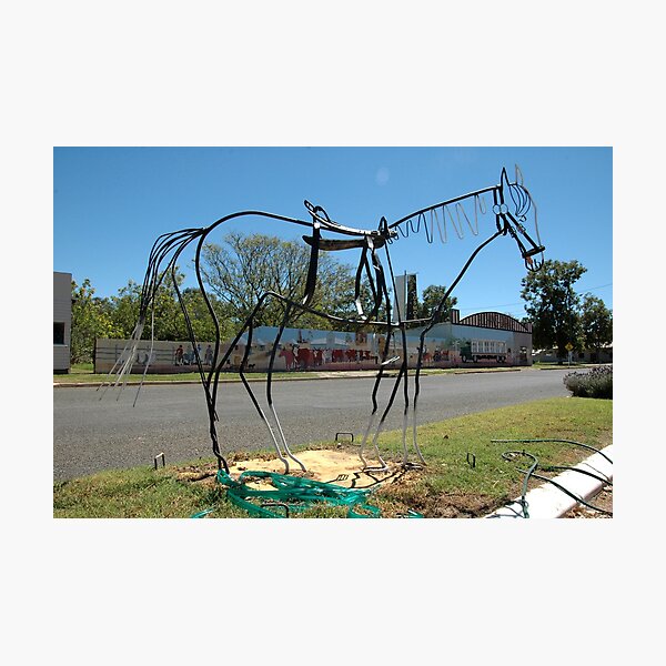 Item preview, Wireframe Horse, Augathella, Queensland 2016 designed and sold by muz2142.