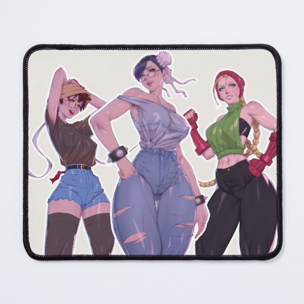 Item preview, Trio Street fighters designed and sold by ArtToru.