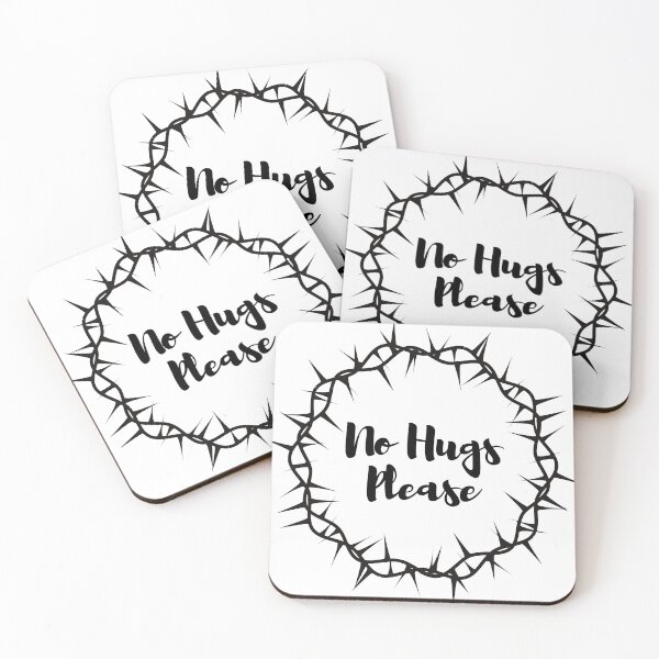 Item preview, No Hugs Please designed and sold by Aminesnip.