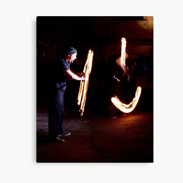 Fireplay 2 - Halloween, Derry 2012 Canvas Print