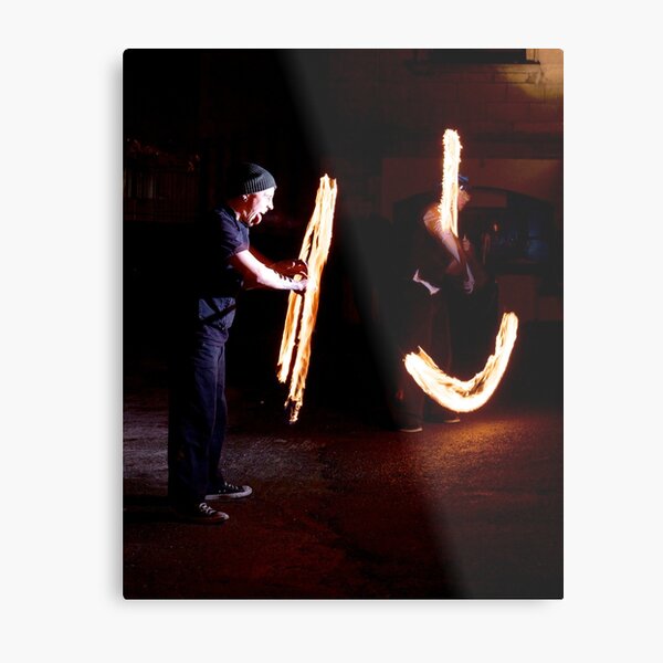 Fireplay 2 - Halloween, Derry 2012 Metal Print
