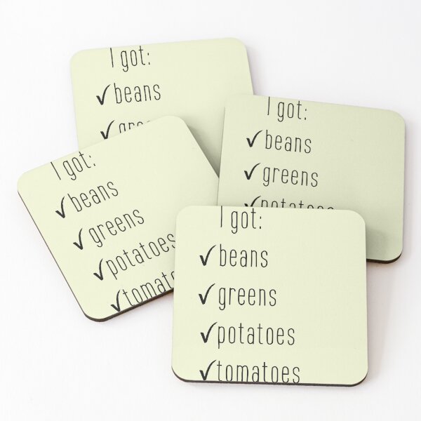 Item preview, I got beans greens potatoes tomatoes designed and sold by novabee.