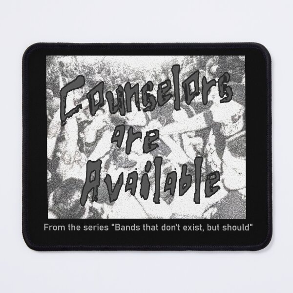 Item preview, Counselors Are Available Dark Gray designed and sold by floor3design.