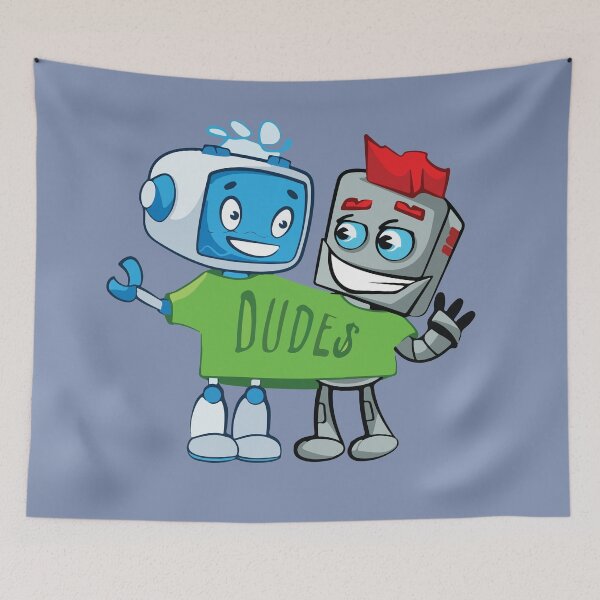 Item preview, Dudes Bots  designed and sold by Bonobofy.