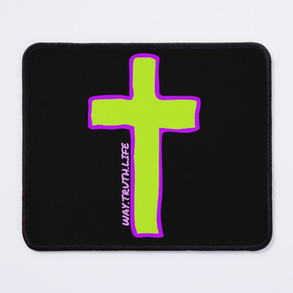 Item preview, Cruz de Jesucristo, verso de la Biblia cristiana, el camino, la verdad y la vida, Juan 14: 6 designed and sold by Emily Roberts.