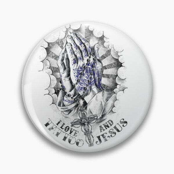 Item preview, i love tattoo and jesus designed and sold by voron1.