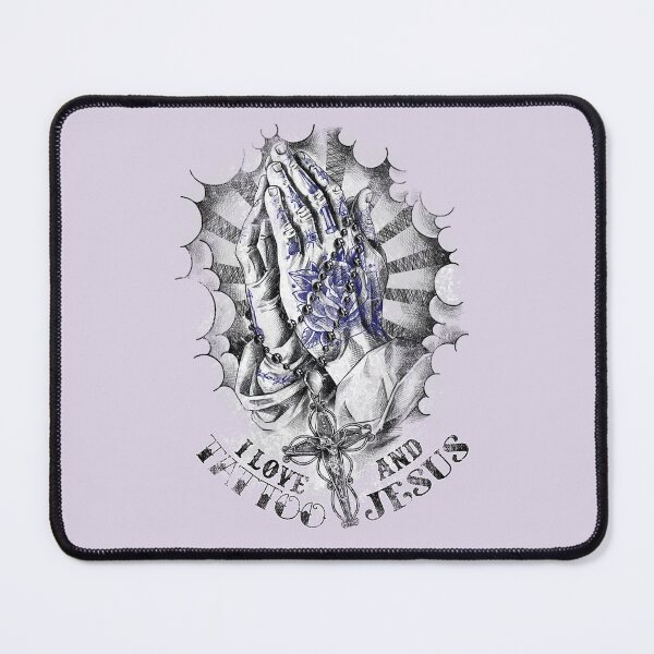 Item preview, i love tattoo and jesus designed and sold by voron1.