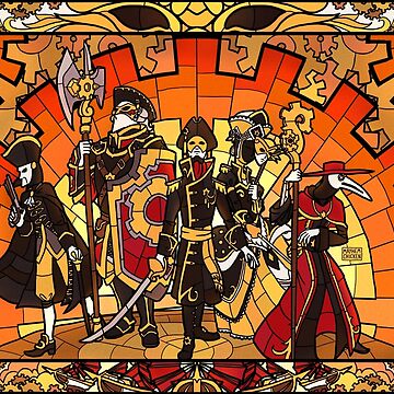 Pirate 101 The Armada Stained Glass