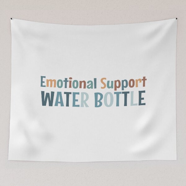 Item preview, emotional support water bottle - vintage colors designed and sold by MOONINSPIRATION.