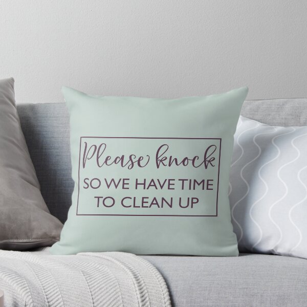 Item preview, Please Knock So We Have Time To Clean Up | Doormat designed and sold by Wagdy-online.