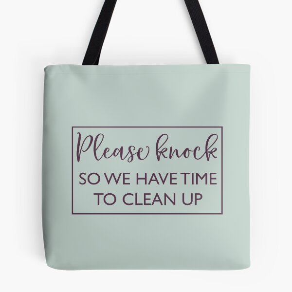 Item preview, Please Knock So We Have Time To Clean Up | Doormat designed and sold by Wagdy-online.