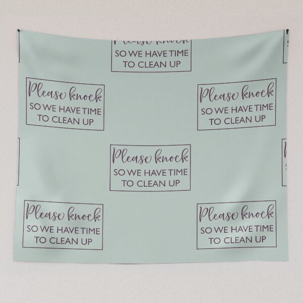 Item preview, Please Knock So We Have Time To Clean Up | Doormat designed and sold by Wagdy-online.