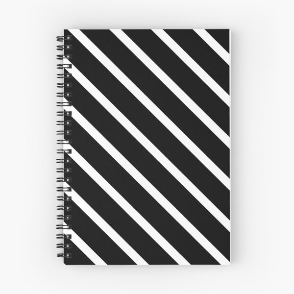 Item preview, Black & White Diagonal Stripes  designed and sold by Artistic  Ambience.