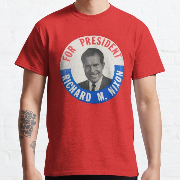 President Richard Nixon 37 - USA retro back print jersey T-Shirt
