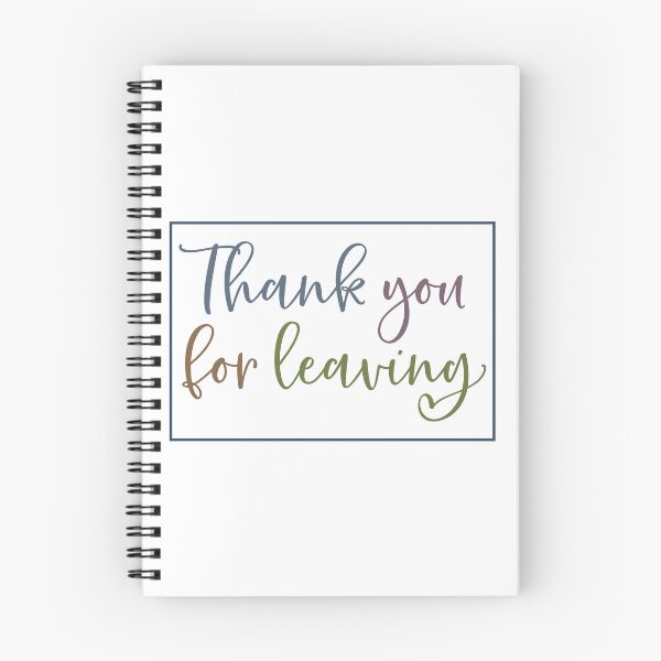 Item preview, Thank You For Leaving | Doormat designed and sold by Wagdy-online.