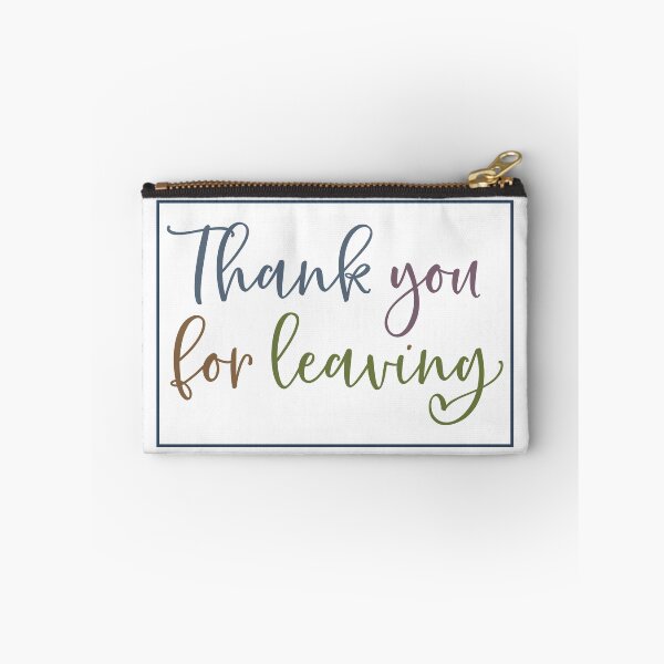 Item preview, Thank You For Leaving | Doormat designed and sold by Wagdy-online.