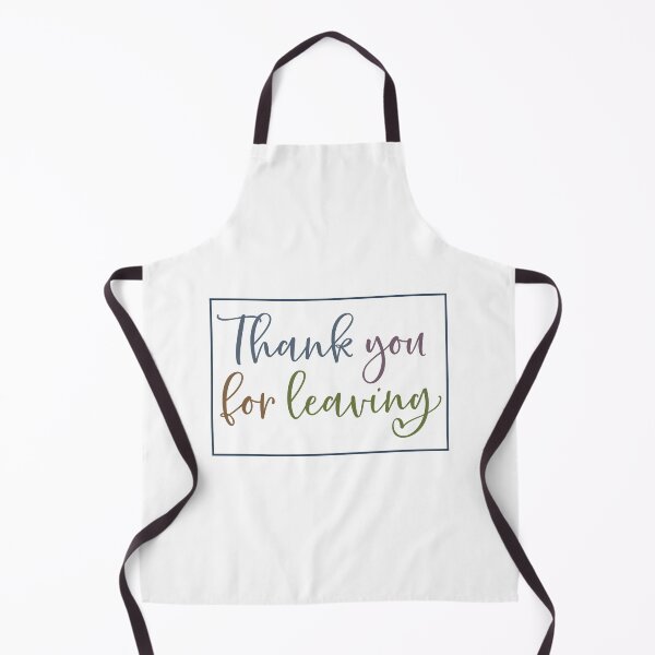 Item preview, Thank You For Leaving | Doormat designed and sold by Wagdy-online.