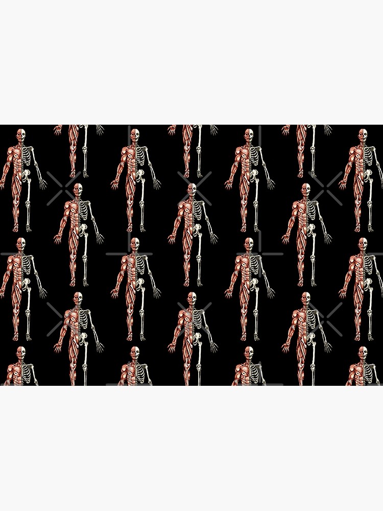 "Half Muscle Half Skeleton" Hardcover Journal for Sale by MVanHyll