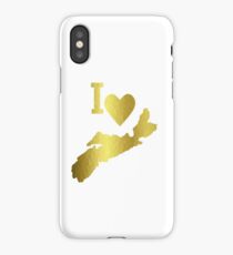 Gold Nova Scotia iPhone Case/Skin