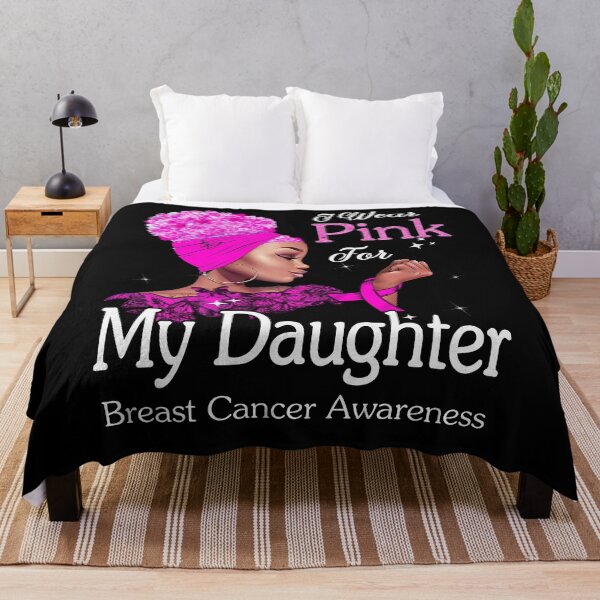 Item preview, Breast Cancer Awareness Black Girl I Wear Pink For My Daughter designed and sold by tenjun16.