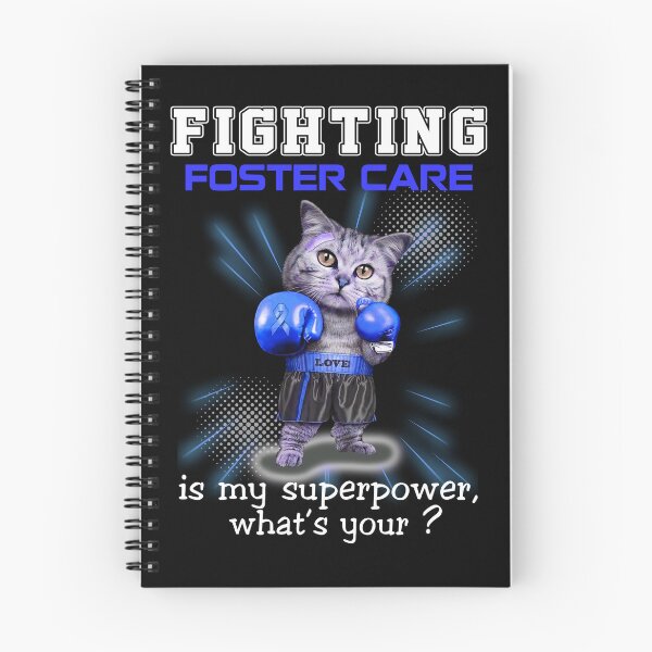 Item preview, Funny Cat Fighting Foster Care Is My Superpower What's Your designed and sold by Kohend.