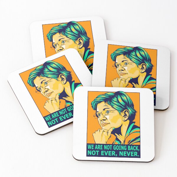 Item preview, Elizabeth Warren We Are Not Going Back, Not Ever, Never designed and sold by NAJRAN.