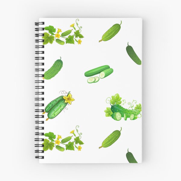 Item preview, Green Cucumbers and Cucumber Flowers  designed and sold by silviaol.