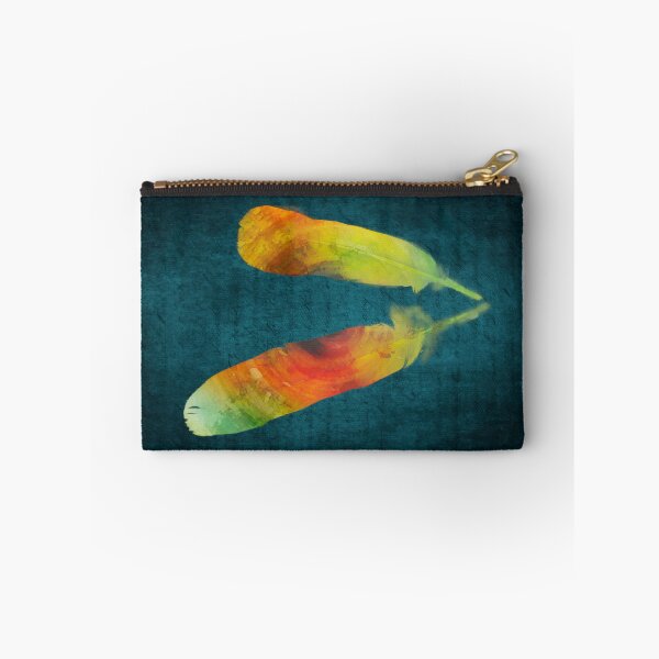 Item preview, Feather Colour Splash designed and sold by Dyrk Wyst Redbubble Shop.
