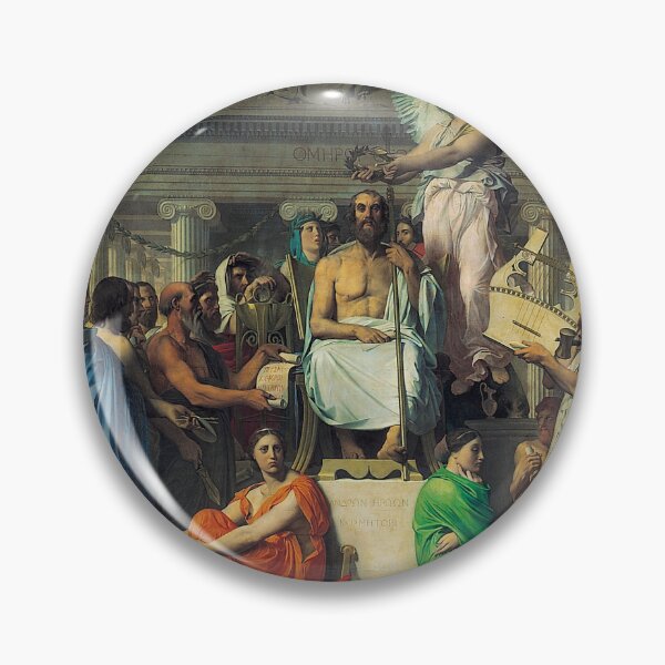 Item preview, Jean Auguste Dominique Ingres - The Apotheosis of Homer  designed and sold by TeeARTHY.