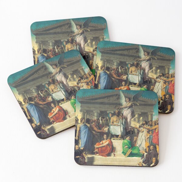 Item preview, Jean Auguste Dominique Ingres - The Apotheosis of Homer  designed and sold by TeeARTHY.