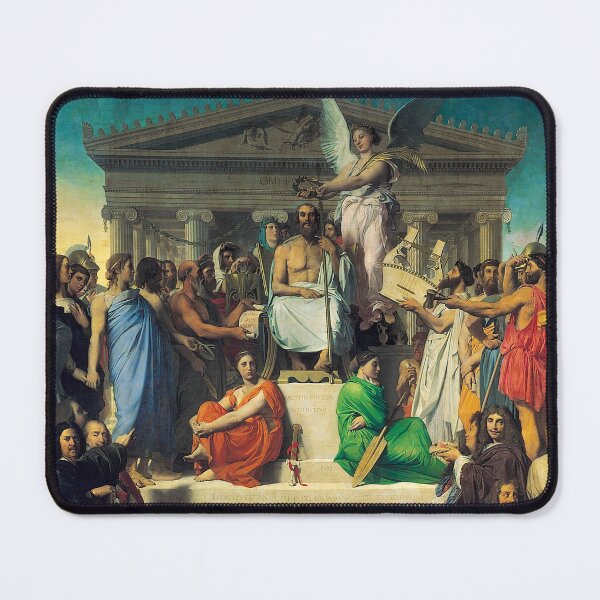 Item preview, Jean Auguste Dominique Ingres - The Apotheosis of Homer designed and sold by TeeARTHY.