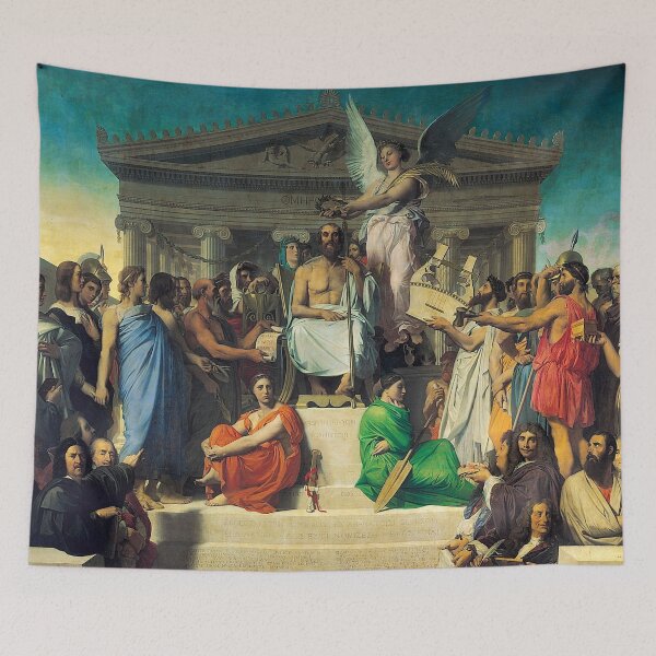 Item preview, Jean Auguste Dominique Ingres - The Apotheosis of Homer  designed and sold by TeeARTHY.