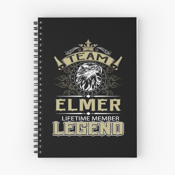 Item preview, Elmer Name T Shirt - Elmer Eagle Lifetime Member Legend 2 Gift Item Tee designed and sold by lanawalton.
