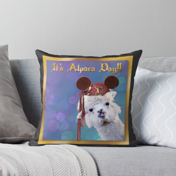 Item preview, Johnny Depp It’s Alpaca Day!! Funny photo of Pirates of the Caribbean Disney ears hat on an alpaca. designed and sold by MunsyArt.