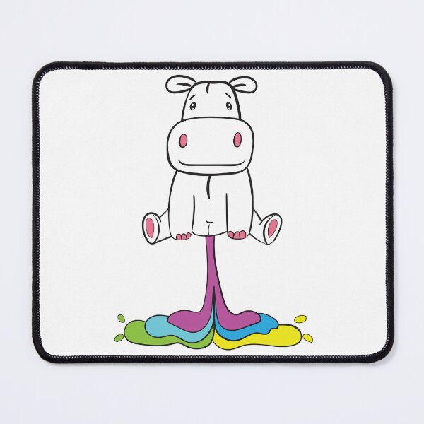 Item preview, Farting Hippo Funny Hippopotamus Love Cute Vintage Hippo designed and sold by PrinChic!.