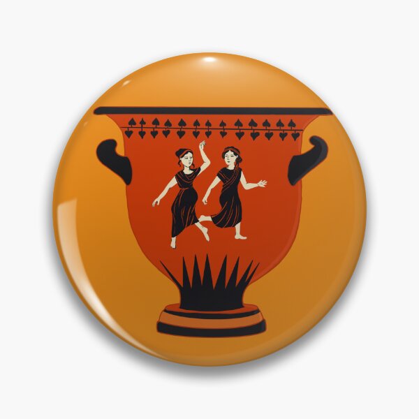 Item preview, Dancing maenads Krater  designed and sold by Hannahgreenarts.