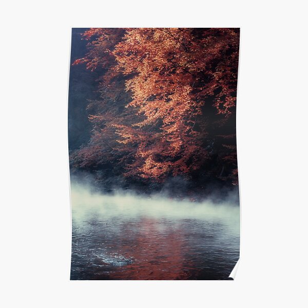Nature*s Mirror - Fall at the River Poster