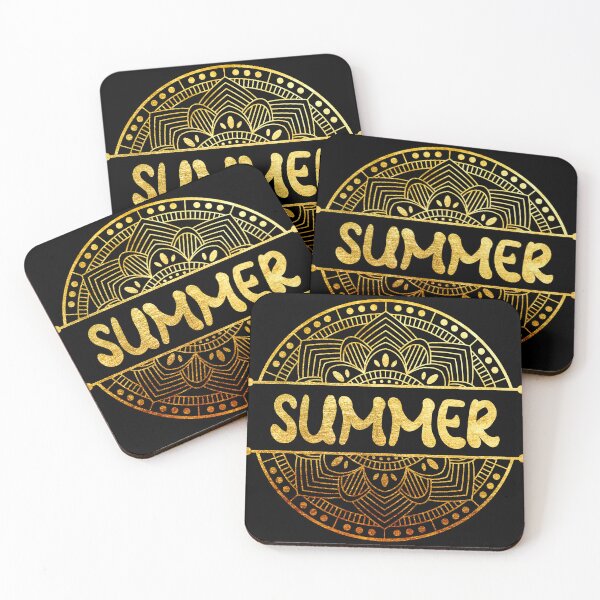 Item preview, Golden metallic summer flower designed and sold by Zevy-Darling.